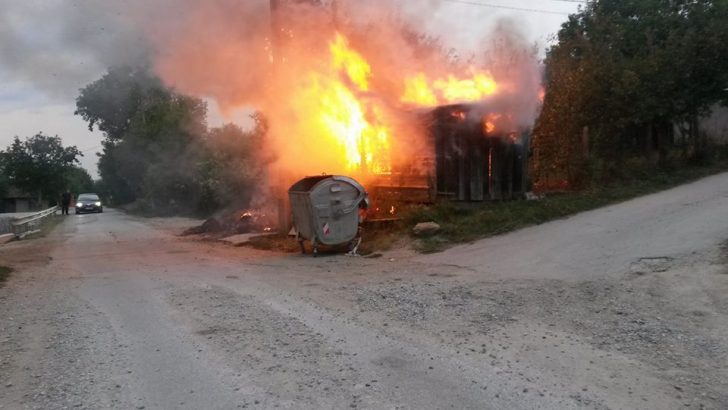 Гараж горя на Крушевския баир