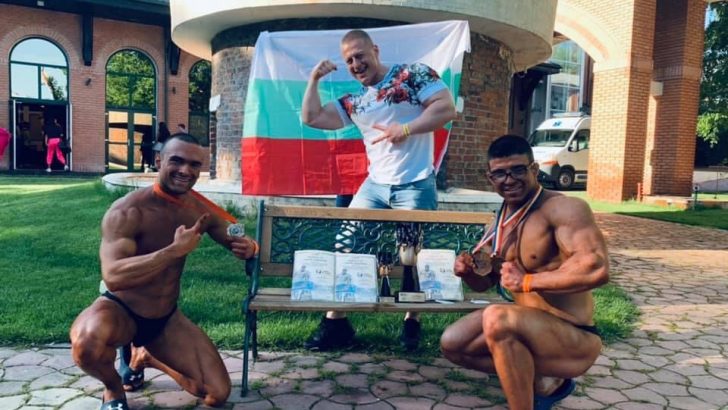 Злато, бронз и три медала по културизъм завоюваха Алекс Алексиев и Валентин Бенев